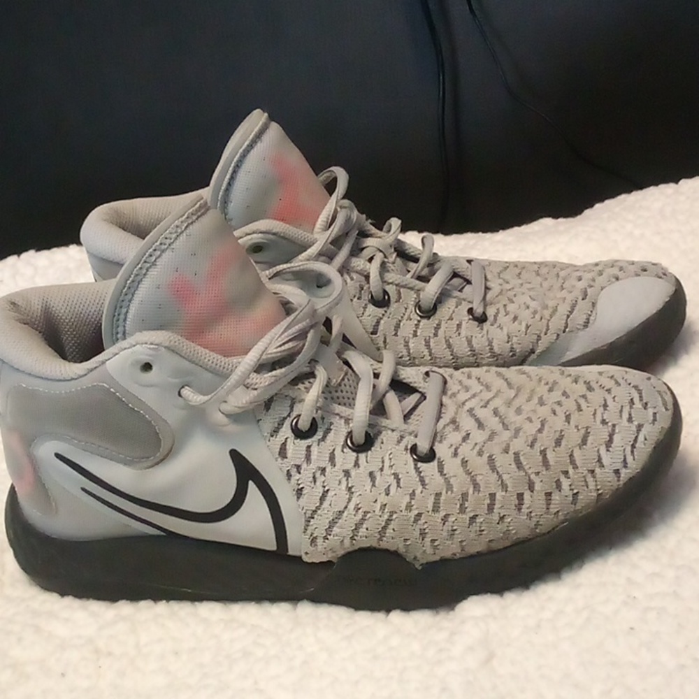 Nike KD Trey 5 VIII Smoke Grey Black Durant Shoes Kd Trey 12 Kd Trey Viii Light Smoke Grey Nike KD Trey